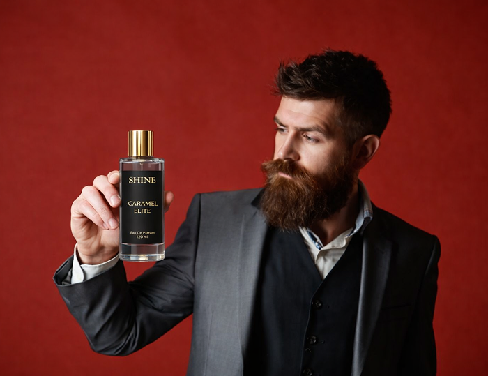 Man with perfume